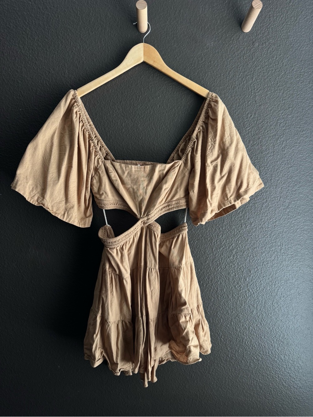 Free People cross of sunlight mini dress